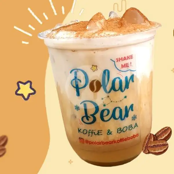 Ice Cappuccino (L) | Polarbear Koffie & Boba, Garuda