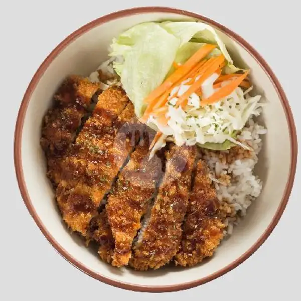 Chicken Katsu Don | Brownfox Waffle & Coffee, Denpasar