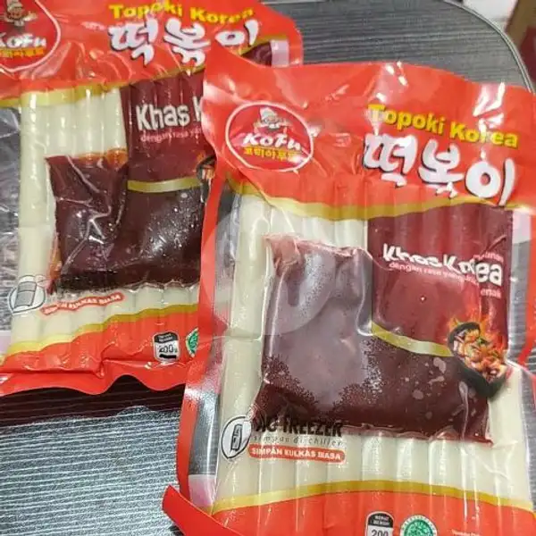 Topoki Korea 200gr ( Frozen) | Dimsum Pempek Baso Aci Dan Frozen Food ADA,Bojong Pondok Terong