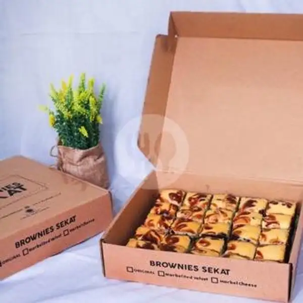 Brownies Sekat Marbel Cheese | Lapis Talas Bogor Arasari, Palimanan Cirebon