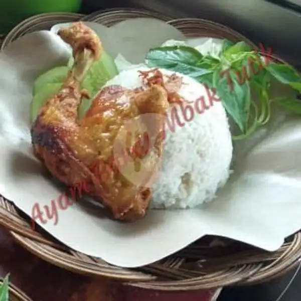 Paket Nasi Ayam Goreng (Paha) | Ayam Bakar Mbak Tutik Cabang Ke-4, Kota Baru