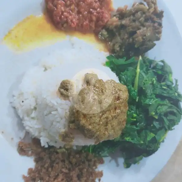 Nasi + Sayur Porsi Kenyang | RM. Mitra Minang, Raya rancaekek