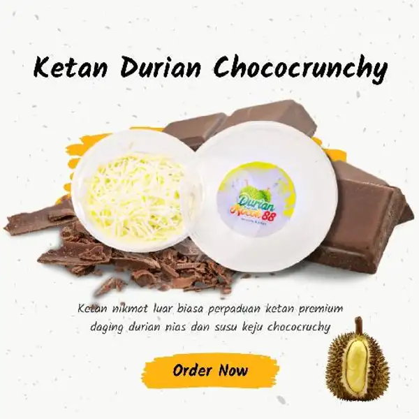 Ketan Durian Chococrunchy (L) | Ayam Penyet Mas Eko