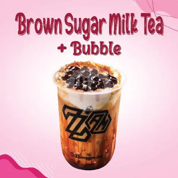 Brown Sugar Milk Tea + Bubble | Berkah Zam-Zam, DR Mansyur