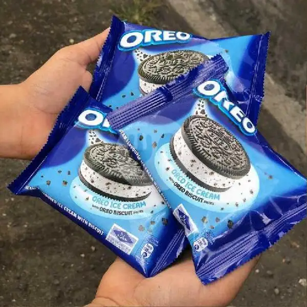 Ice Cream Import-Ice  Cream Sandwhich Oreo With Oreo Biscuit | Seller Walls, Denpasar