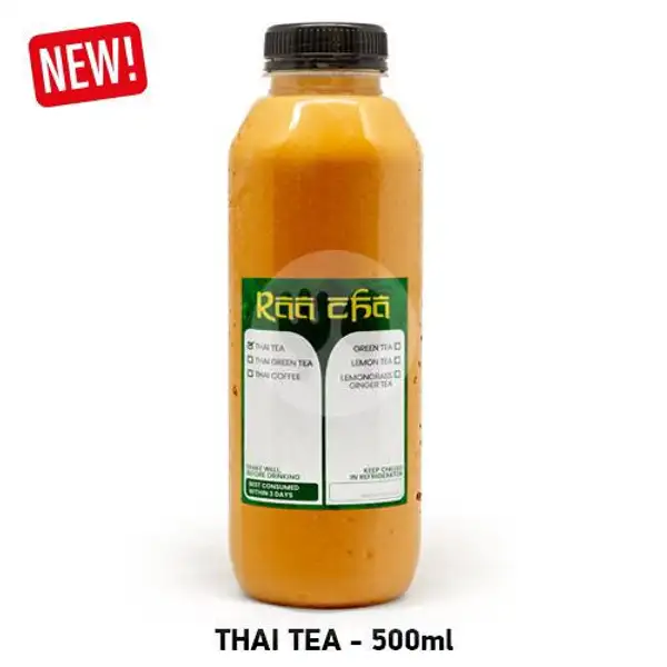 Thai Tea Original - 500 ml | Raa Cha Suki & BBQ, Paskal 23