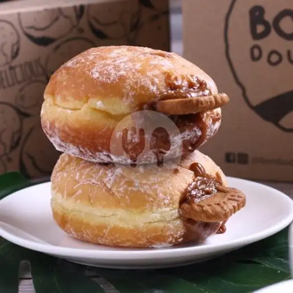 Donut Bomboloni Lotus Biscoff (1Pc) | Bombo Doughnut, Grand Batam Mall