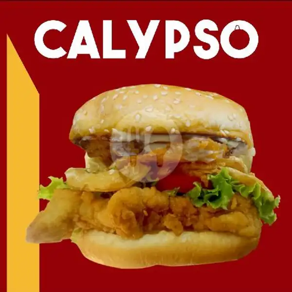 Chicken Burger Calypso | Captain Burger, Genteng Biru