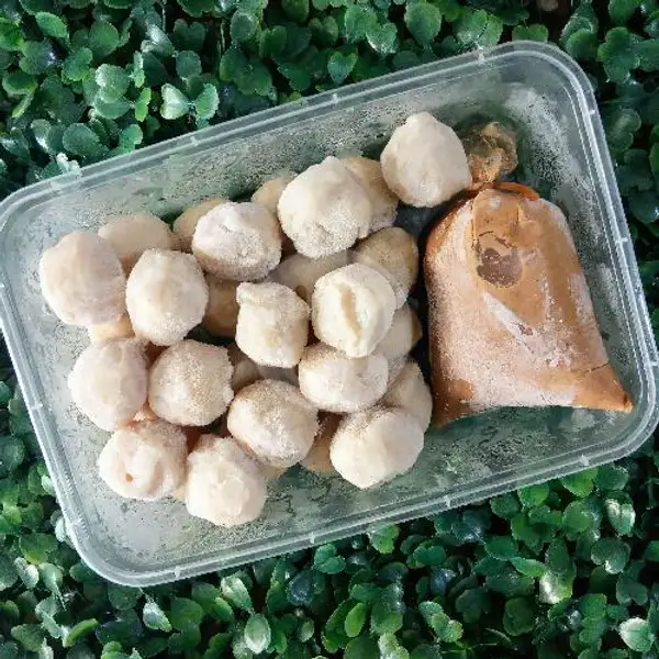 Pentol Bakso Bumbu Kacang +Saos (Siap Masak) | Toko Roti, Kue & Jajanan Pasar Aneka Ex Ps. Bulu, Barusari
