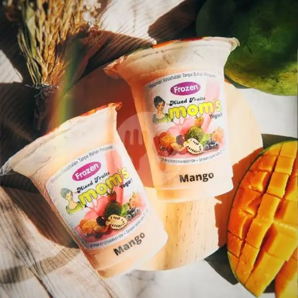Moms Yogurt Frozen (250 ml) Rasa Mango | Mom's Yogurt