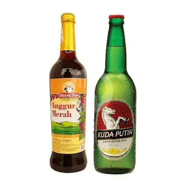 Anggur Merah Gold x Kuda Putih 620ml | Buka Botol Green Lake