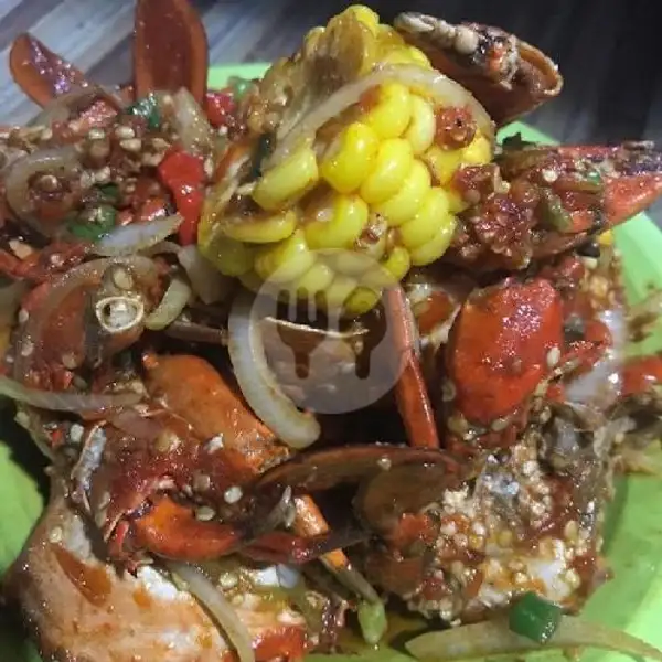 Kepiting Spesial Telur Rica-rica | Wr. Delia Putri, Kuliner Baiman Fly Over