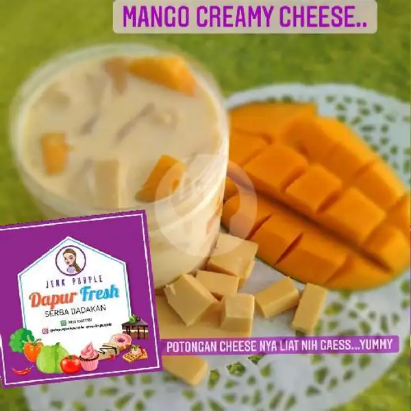 Mango Creamy Cheese Jenk Purple | Jenk Purple Dapur Fresh,Bekasi