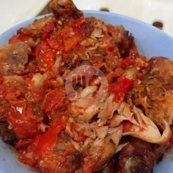 Ayam Ramuak+Sambal Jengkol/Petei Cabe Merah+Tahu Terong+Telur Dadar/Mata Sapi | Pecel Ayam & Ayam Geprek DZ, Gg Mela