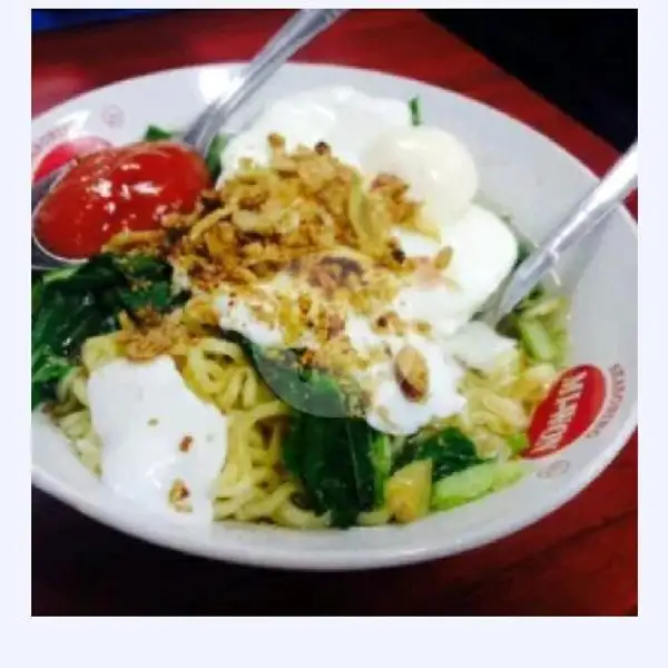 Indomie Rebu+Telor+Ayam Suwir | Warkop Berkah Pondok Kopi Ujung