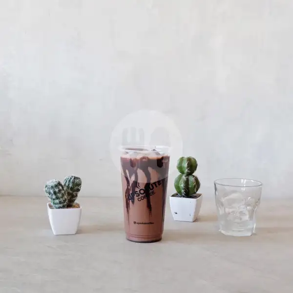 Iced Chocolate Latte Large | Upsolute Coffee, Cilacap