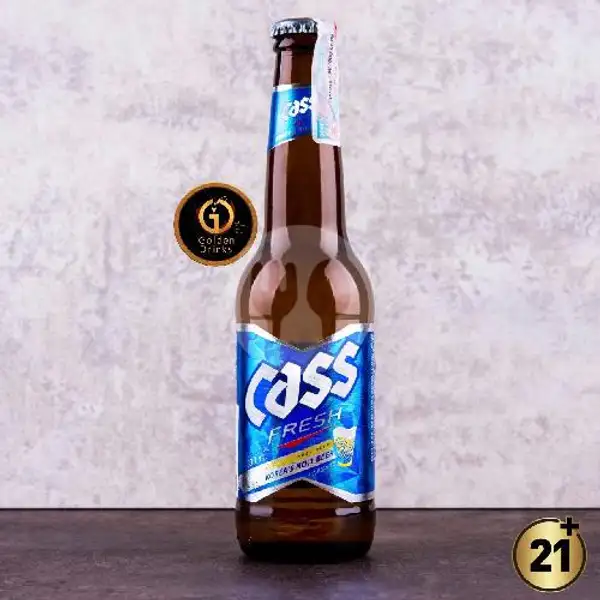 Cass Fresh Korean Beer 330ml | Golden Drinks