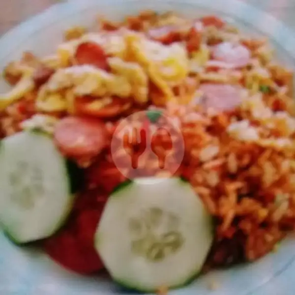 NASI GORENG BAKSO + SOSIS | Anglo Wei Seafood, Kedungtarukan Wetan