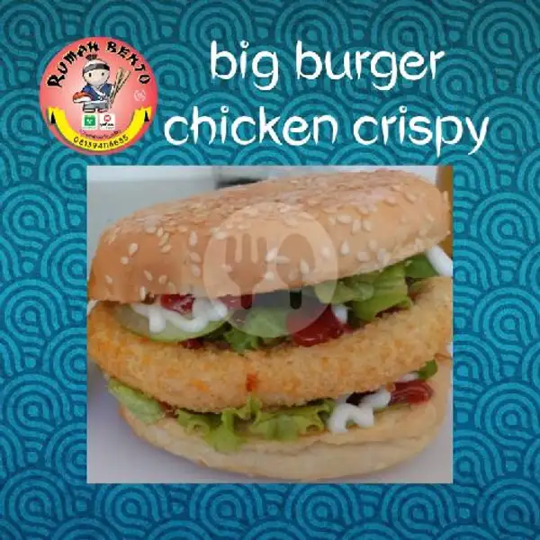 Big Burger Chicken Crispy | Rumah Bento Padalarang, Ngamprah