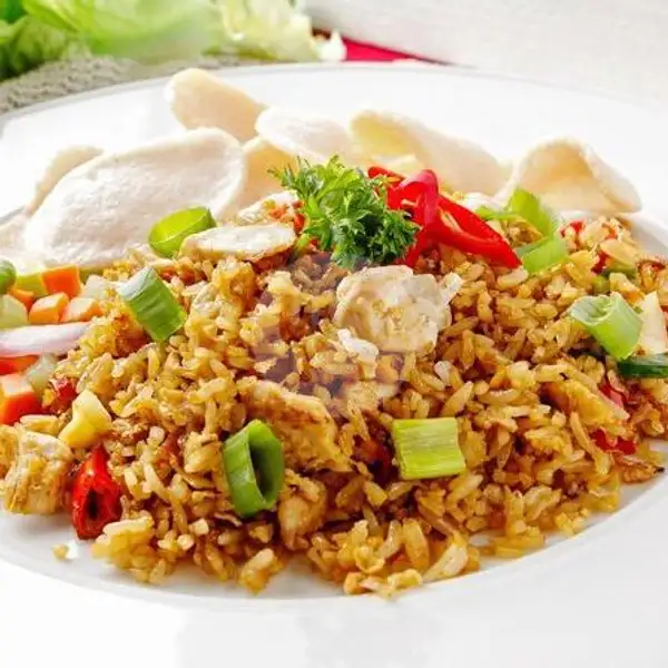 Nasi Goreng Biasa | Sambal Lalap Ayam Geprek Mbak Jumi, Letnan Mukmin
