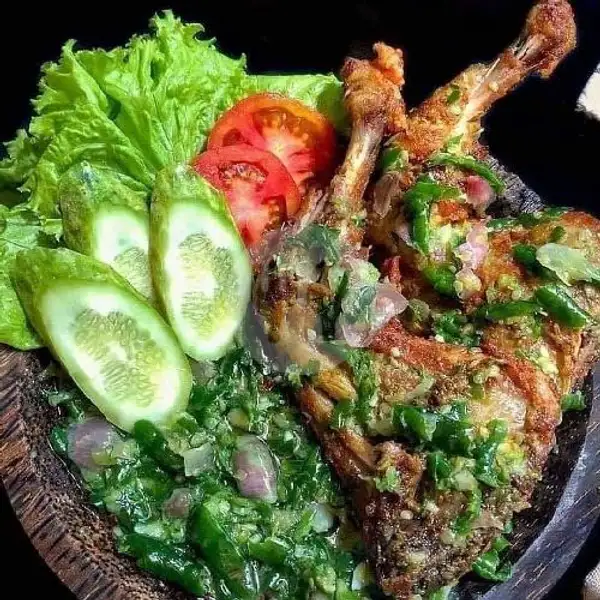 Ayam Batokok Lado Hijau+nasi+lalapan | Ayam geprek n mie padeh zifa, Pelangi