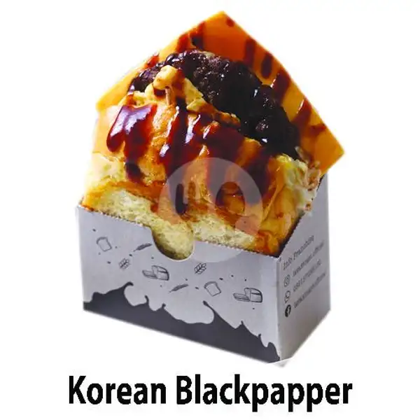TOAST Korean Blackpapper | Lava Toast Lapat