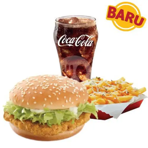 McChicken Burger McFlavor Set | McDonald's, New Dewata Ayu