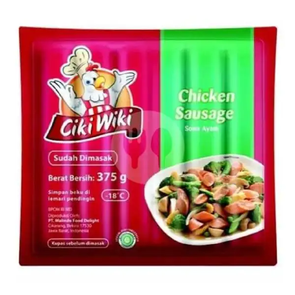 Ciki Wiki Sosis Ayam 375 G | Bumba Frozen Food