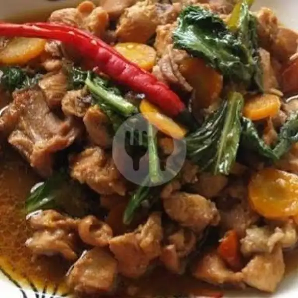 Ayam Goreng Sayur | Giri Mas Chinese Food Halal, Tukad Banyusari