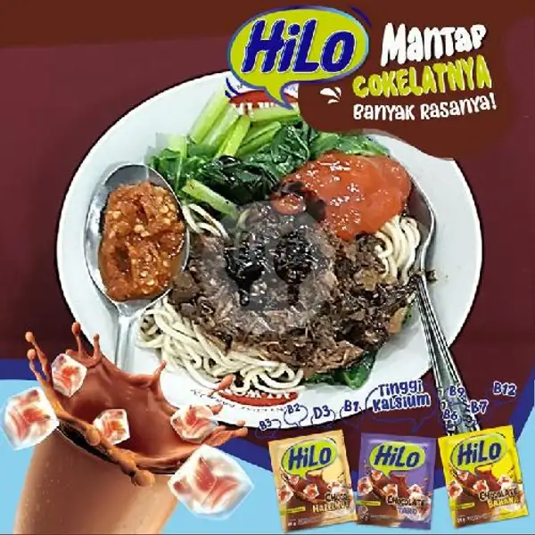 Paket Hemat Mie Ayam+ Es Susu Hilo | Nasi Tempong Lina, Denpasar