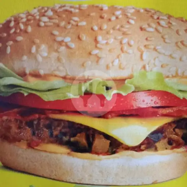 Burger Beef Keju Premium | Moris Kitchen, Mayjend Panjaitan