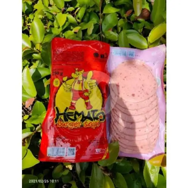 Hemato Beef Burger | Fizi Frozen, Borneo 1