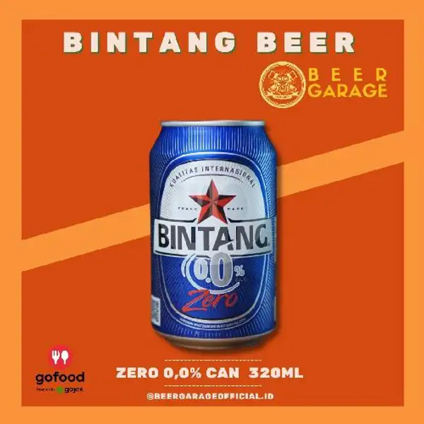 Bintang Zero Kaleng / Can 320ml | Beer Garage, Ruko Bolsena
