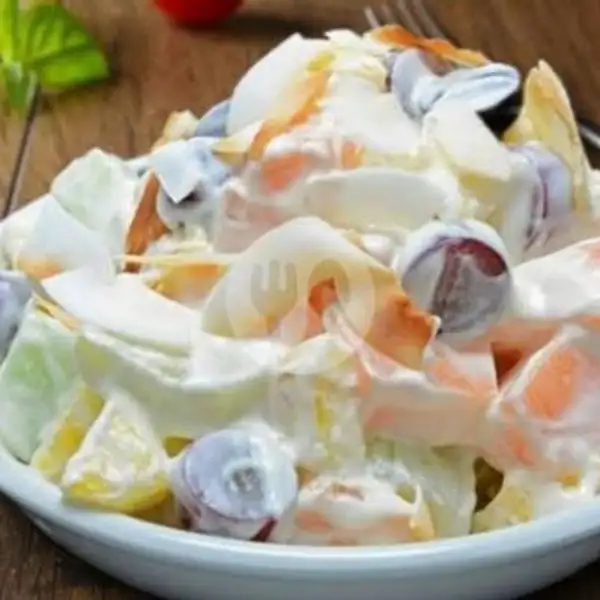 Salad Buah Tanpa Keju 1000ML(original) | Salad Buah Super