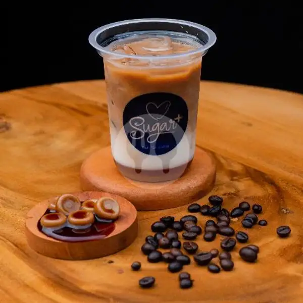 Caramel Coffee Latte | SUGAR+