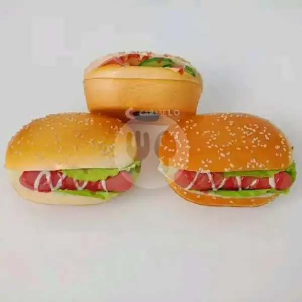 Burger Telur + Sosis | Kebab Mufasa