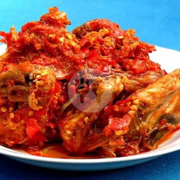 Nasi Ayam Goreng Balado | Nasi Padang Sari Rasa (Spesial Ayam Pop & Rendang Daging), Sawojajar