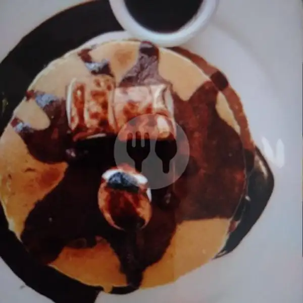 Pancake Hot Chocolate | Anchor Cafe & Roastery, Dermaga Sukajadi