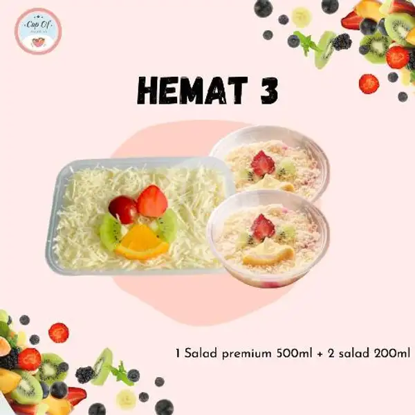 Hemat 3 | Salad Buah Cupofsalad.Id, Perumnas 1 Karawaci