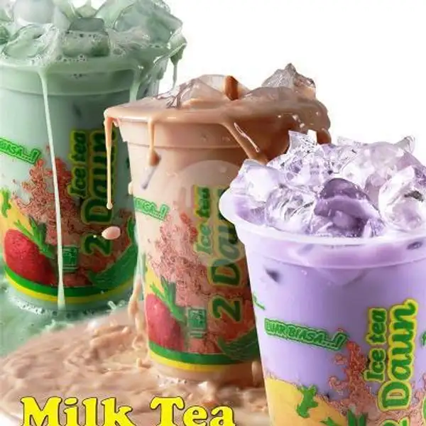 Blended Iced Original Milk Tea | Teh 2 Daun Simpang Pramuka, Pramuka