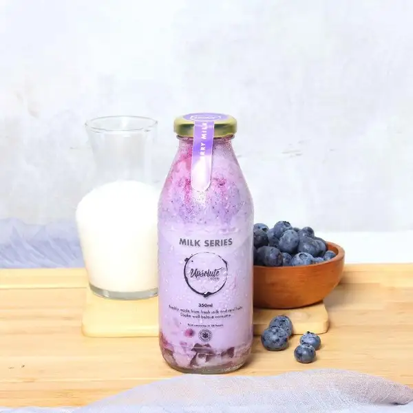 Blueberry Milk | Upsolute Coffee, Cilacap