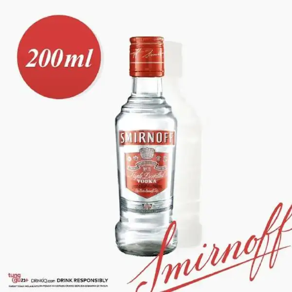 Smirnoff Vodka 200ml | Buka Botol Green Lake