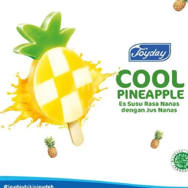 Joyday Cool Pineapple Ice Cream | Lestari Frozen Food, Cibiru