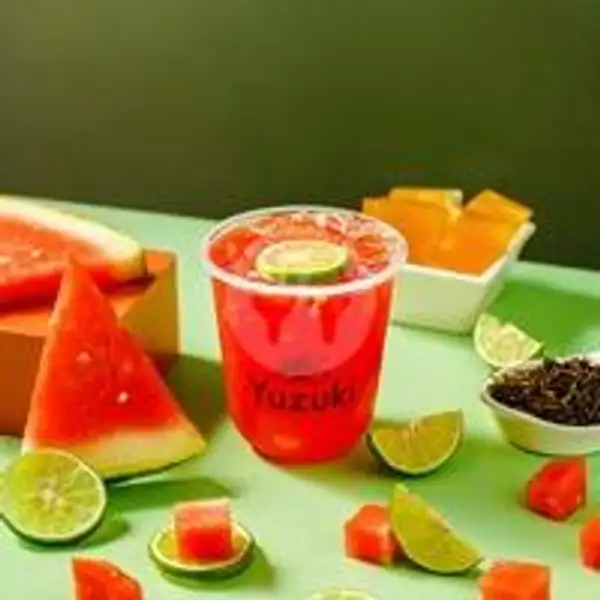 Watermelon Jelly (S) | Yuzuki Tea & Bakery Majapahit - Cheese Tea, Fruit Tea, Bubble Milk Tea and Bread