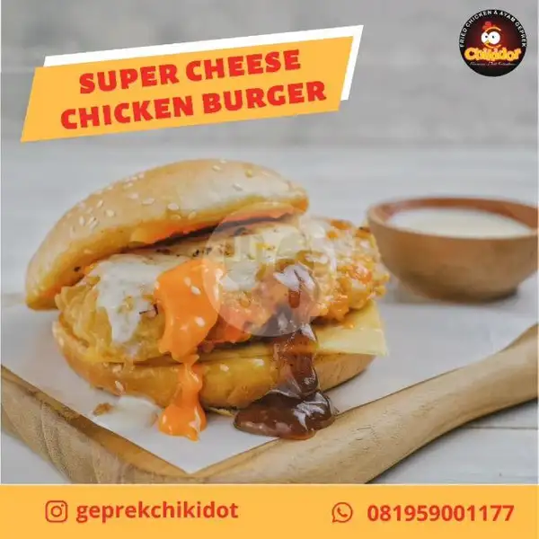 Chicken Burger | Geprek Chikidot, Krendang