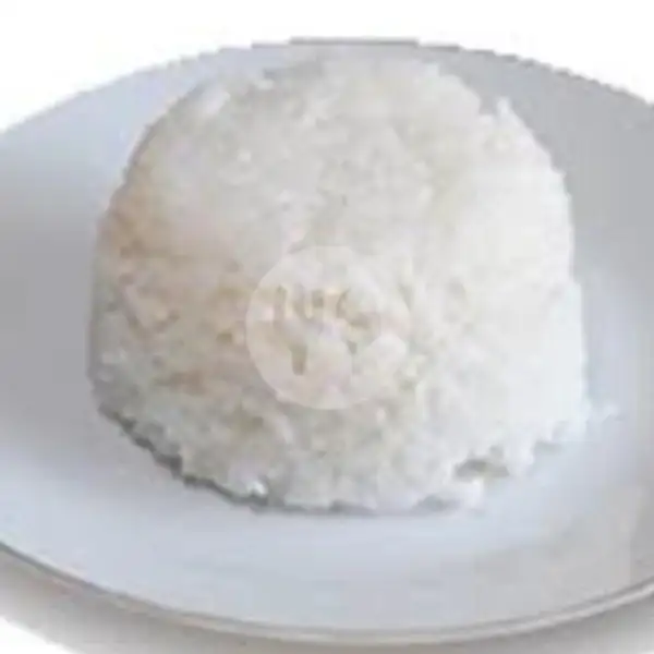 Nasi Putih | Ayam Kremes dan Pecel Lele Mesem, Cilacap Tengah