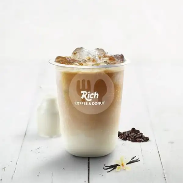 Vanilla Latte | Rich Coffee & Donut, Margonda