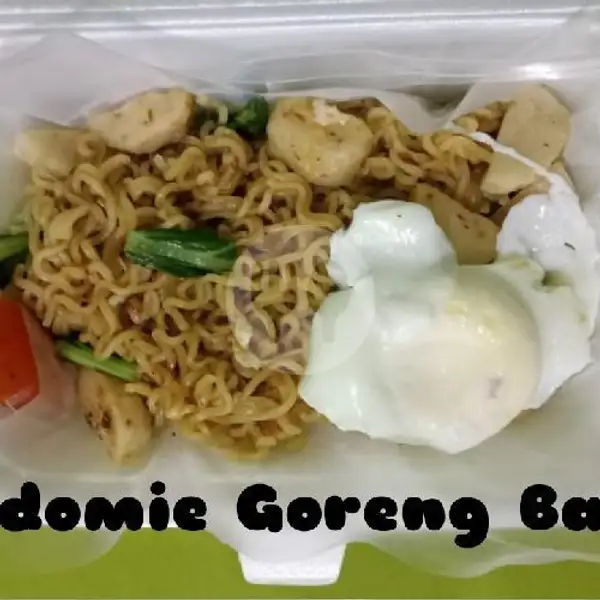 Indomie Goreng Telor - Baso Ayam | Sambel Jebleh Abank Alil, Karang Tengah