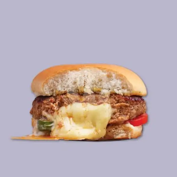 Juicy LUCY Burger | Bar Burger, Cempaka Putih