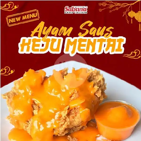 Ayam Paha Bawah Saus Keju Mentai | Sabana Fried Chicken, Jl. Raya Ratna